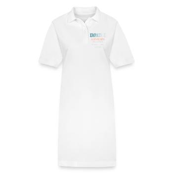 Empathie Muss Wachsen wie Unkraut - Stanley/Stella Frauen Bio-Polokleid PAIGER - Weiß - Vorne