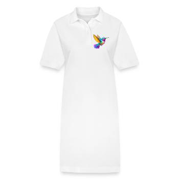 Kolibri - Stanley/Stella Frauen Bio-Polokleid PAIGER - Weiß - Vorne