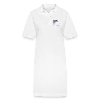 Reggae Reggae Reggae - Robe polo bio PAIGER Stanley/Stella Femme - blanc - Devant