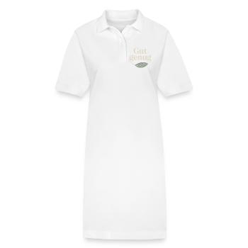 Gut Genug Selbstliebe Ich Bin Gut Genug Selbstwert - Stanley/Stella Frauen Bio-Polokleid PAIGER - Weiß - Vorne