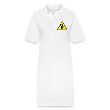 pet - Robe polo bio PAIGER Stanley/Stella Femme - blanc - Devant