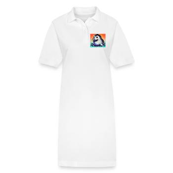 Siegel - Stanley/Stella Frauen Bio-Polokleid PAIGER - Weiß - Vorne