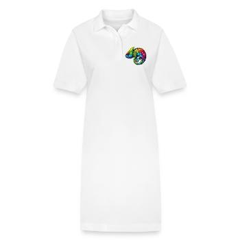 Chameleon - Stanley/Stella PAIGER Organic Women’s Polo Dress - white - Front