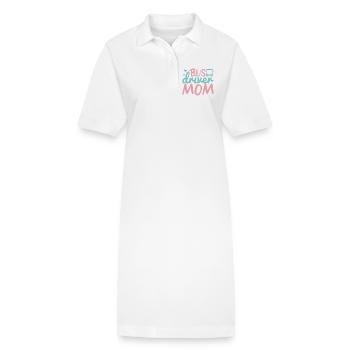 Chauffeur de bus Maman - Robe polo bio PAIGER Stanley/Stella Femme - blanc - Devant