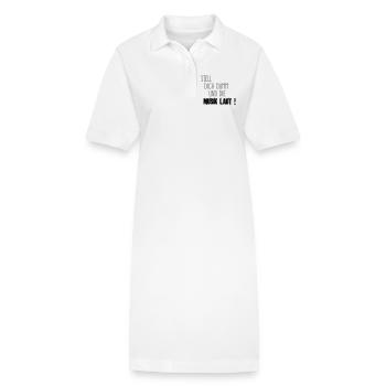 You Stupid Music Loud - Stanley/Stella PAIGER Organic Women’s Polo Dress - white - Front