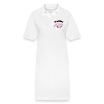 Girls' Trip 2026 Girls' Trip Girls' Tour Girls' Trip - Stanley/Stella PAIGER Organic Women’s Polo Dress - white - Front