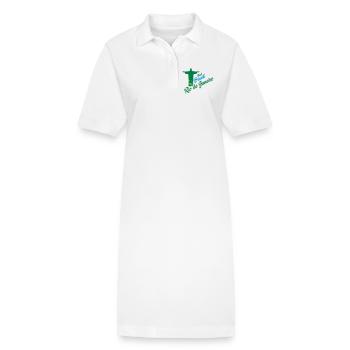 Rio de Janeiro - Stanley/Stella Frauen Bio-Polokleid PAIGER - Weiß - Vorne