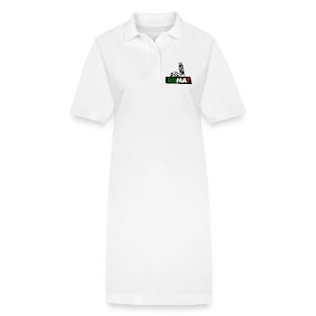 Rom? - Stanley/Stella Frauen Bio-Polokleid PAIGER - Weiß - Vorne