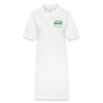 Trade Collect Repeat Trading Cards And Booster - Stanley/Stella PAIGER Organic Women’s Polo Dress - white - Front