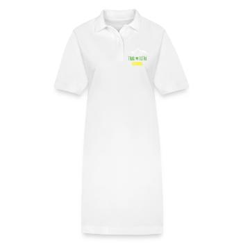 Trail Running et Ultra Running - Robe polo bio PAIGER Stanley/Stella Femme - blanc - Devant