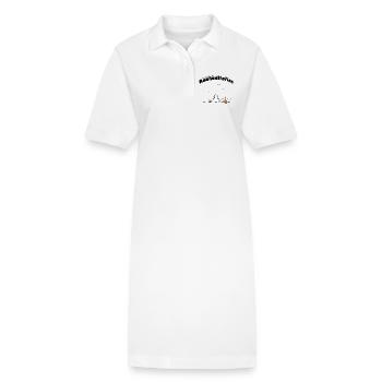 Meditation - Stanley/Stella Frauen Bio-Polokleid PAIGER - Weiß - Vorne