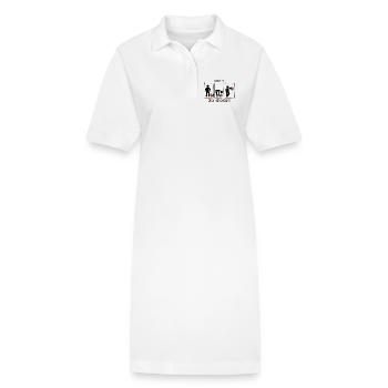 Comment draguer des filles - Comment draguer des poussins. - Robe polo bio PAIGER Stanley/Stella Femme - blanc - Devant