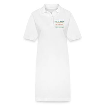 Soutien technique en technologie de l’information - Robe polo bio PAIGER Stanley/Stella Femme - blanc - Devant