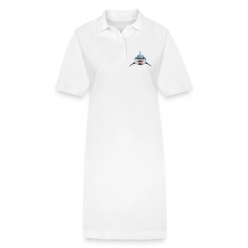 Requin Requin tigre Plongeur Requins mignons Grand requin blanc - Robe polo bio PAIGER Stanley/Stella Femme - blanc - Devant