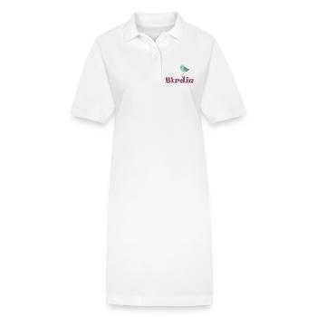 Golf-Birdie - Stanley/Stella Frauen Bio-Polokleid PAIGER - Weiß - Vorne