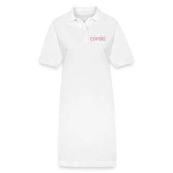 Eine Freundin, die Freundin zerreißt Geburtstag - Stanley/Stella Frauen Bio-Polokleid PAIGER - Weiß - Vorne