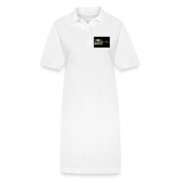 Streetwear Temple - Robe polo bio PAIGER Stanley/Stella Femme - blanc - Devant