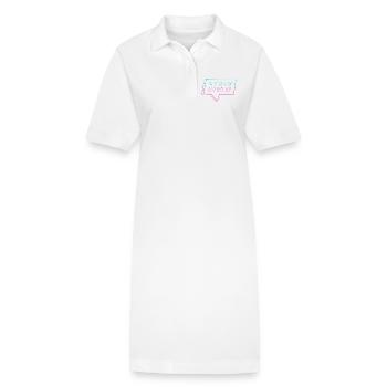 Kaufrausch Cyber Monday - Stanley/Stella Frauen Bio-Polokleid PAIGER - Weiß - Vorne