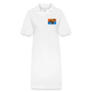 Gepard - Stanley/Stella Frauen Bio-Polokleid PAIGER - Weiß - Vorne