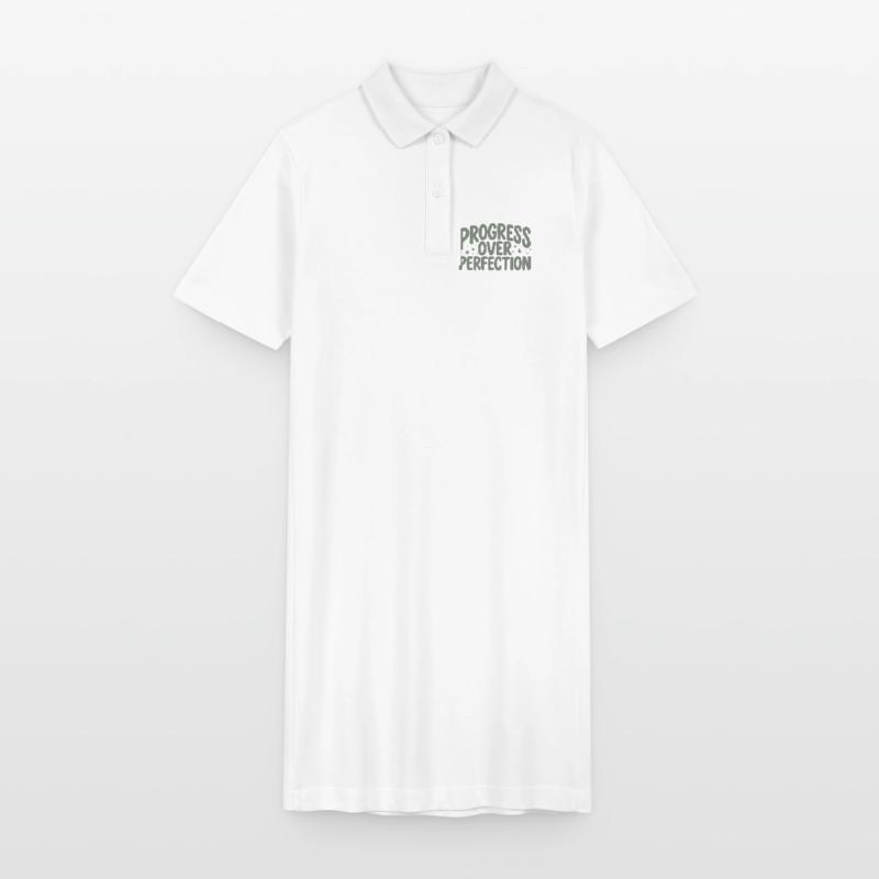Comptage des progrès | Motivation Robe polo bio PAIGER Stanley/Stella Femme