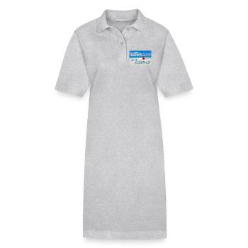 COCKTAILS - Stanley/Stella Frauen Bio-Polokleid PAIGER - Schwarz - Vorne