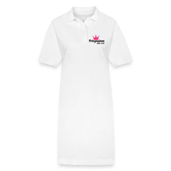 lustig - Stanley/Stella Frauen Bio-Polokleid PAIGER - Weiß - Vorne