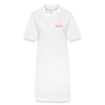 Ostern Ostereier im Gras - Stanley/Stella Frauen Bio-Polokleid PAIGER - Weiß - Vorne