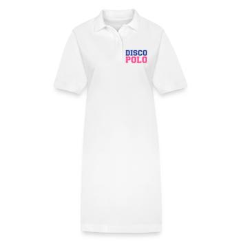 DISCO POLO Polska Pologne Polen - Robe polo bio PAIGER Stanley/Stella Femme - blanc - Devant