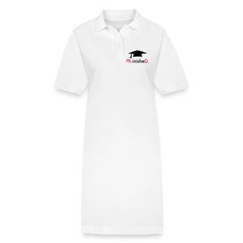 promotion 2541614 128284465 - Robe polo bio PAIGER Stanley/Stella Femme - blanc - Devant
