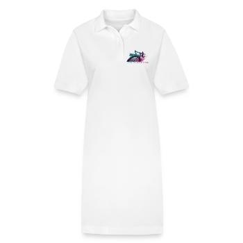 Sprint Vitesse Max - Robe polo bio PAIGER Stanley/Stella Femme - blanc - Devant