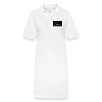lila - Stanley/Stella Frauen Bio-Polokleid PAIGER - Weiß - Vorne