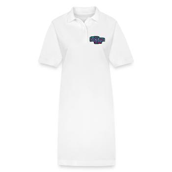 Club de l’amour de soi - Robe polo bio PAIGER Stanley/Stella Femme - blanc - Devant