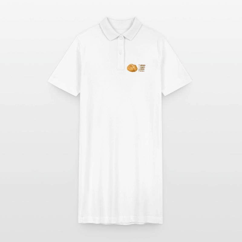 Bread roll or roll? – Fun dialect design Stanley/Stella PAIGER Organic Women’s Polo Dress