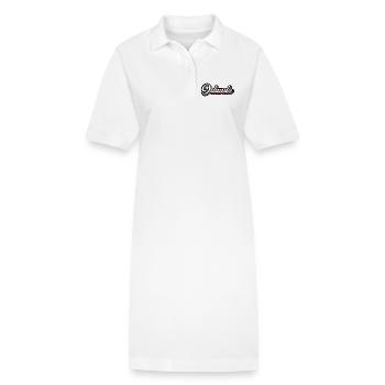 Orlando Rainbow Script - Robe polo bio PAIGER Stanley/Stella Femme - blanc - Devant