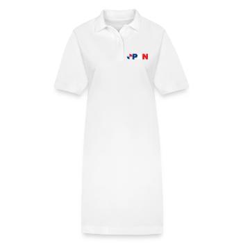 Panama - Robe polo bio PAIGER Stanley/Stella Femme - blanc - Devant