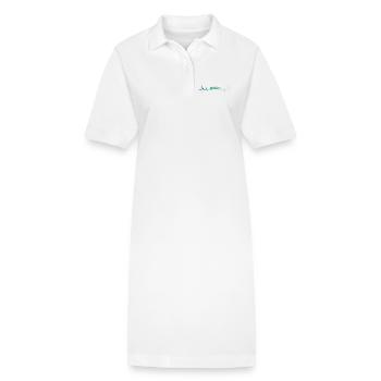 Pick-up battement de coeur voiture tout terrain - Robe polo bio PAIGER Stanley/Stella Femme - blanc - Devant