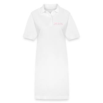 Kein Backup Kein Mitleid Informatik Informatiker - Stanley/Stella Frauen Bio-Polokleid PAIGER - Weiß - Vorne
