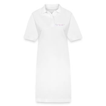 Forever - Stanley/Stella PAIGER Organic Women’s Polo Dress - white - Front