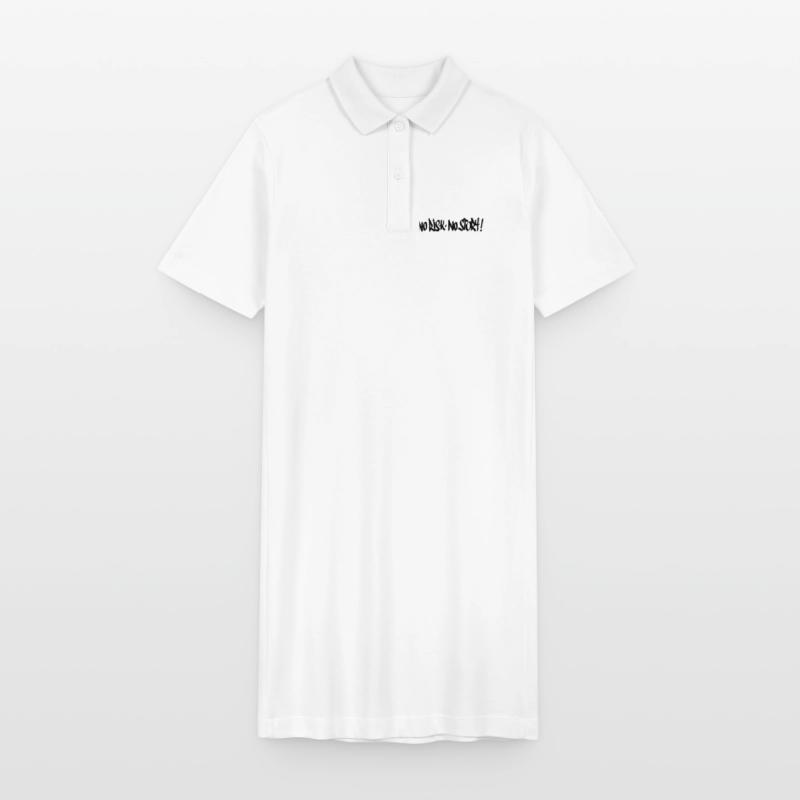 Pas de risque, pas de devise de l’histoire Robe polo bio PAIGER Stanley/Stella Femme