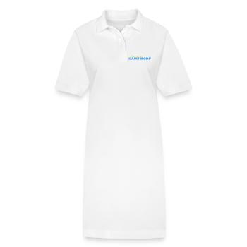 TOUJOURS EN MODE JEU - Robe polo bio PAIGER Stanley/Stella Femme - blanc - Devant