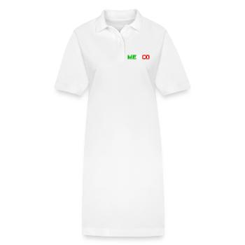 Mexique - Mexique - Amérique - Robe polo bio PAIGER Stanley/Stella Femme - blanc - Devant