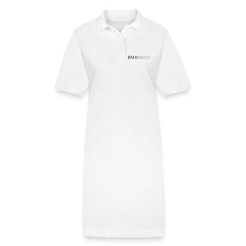 Embrace - Stanley/Stella PAIGER Organic Women’s Polo Dress - white - Front