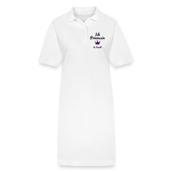 lustig - Stanley/Stella Frauen Bio-Polokleid PAIGER - Weiß - Vorne