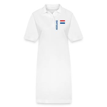 Maastricht - Stanley/Stella Frauen Bio-Polokleid PAIGER - Weiß - Vorne