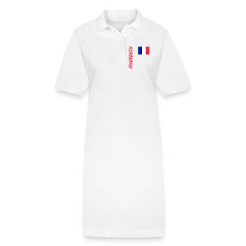 Grasse - Stanley/Stella PAIGER Organic Women’s Polo Dress - white - Front