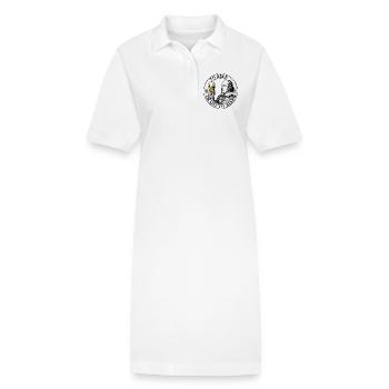 Bier oder nicht Bier - Stanley/Stella Frauen Bio-Polokleid PAIGER - Weiß - Vorne