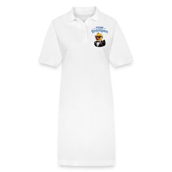 team Braeutigam - Stanley/Stella Frauen Bio-Polokleid PAIGER - Weiß - Vorne