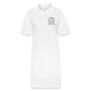 SURF, SURF - Robe polo bio PAIGER Stanley/Stella Femme - blanc - Devant