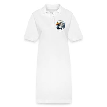 Adler - Stanley/Stella Frauen Bio-Polokleid PAIGER - Weiß - Vorne