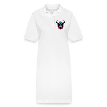 Bull - Stanley/Stella PAIGER Organic Women’s Polo Dress - white - Front